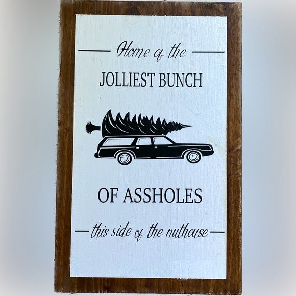 Other - Christmas Quote Wooden Decorative Sign